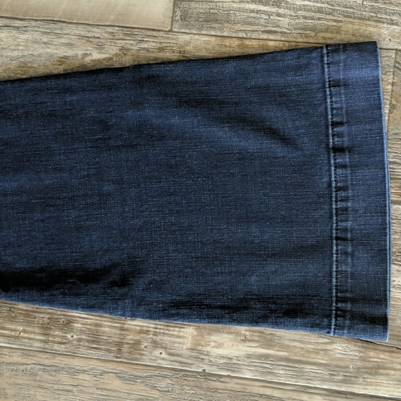 ROCK & ROLL COWGIRL low-rise trouser jeans flares wide leg 34x36L like new TALL - Picture 11 of 16